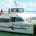 Catamarã fica à deriva após colisão com barco na Baía de Todos-os-Santos